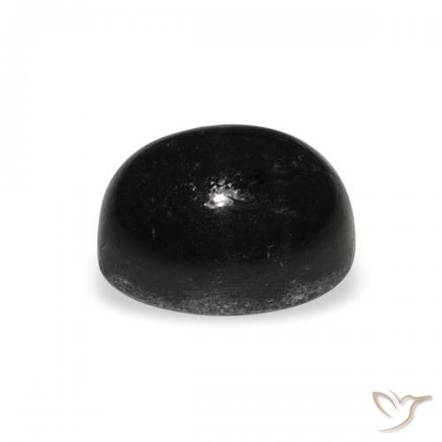 Diopsídio Estelar Preto Natural 2.41ct, oval, Opaco