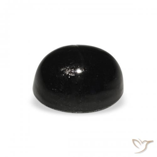 Diopsídio Estelar Preto Natural 2.28ct, oval, Opaco