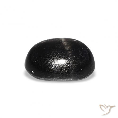 Diopsídio Estelar Preto Natural 1.85ct, oval, Transparente