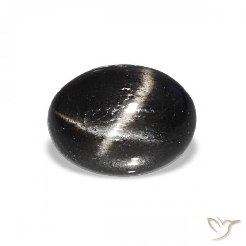 1.99ct Preto Diopsídio Estelar, oval, Transparente