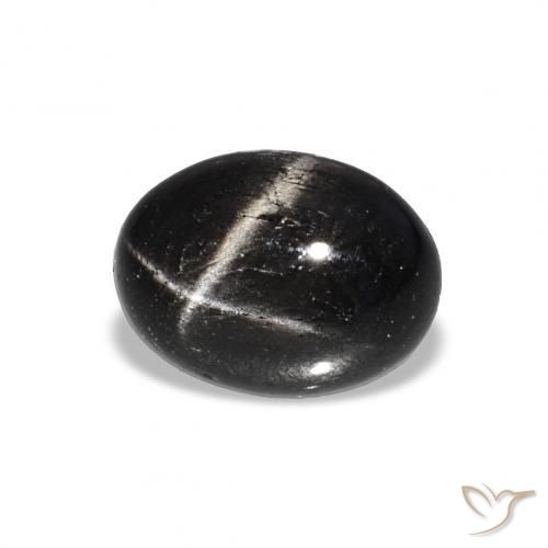 Diopsídio Estelar Preto Natural 1.99ct, oval, Transparente