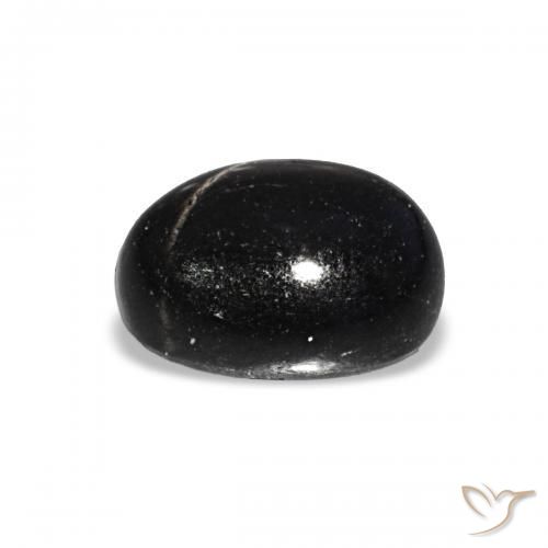 Diopsídio Estelar Preto Natural 1.99ct, oval, Transparente