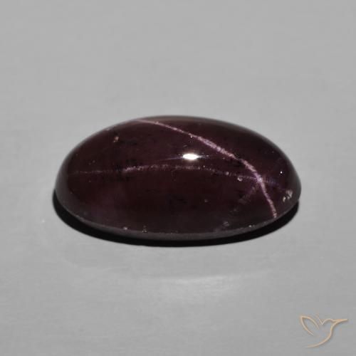 Granada Estrela vermelho mogno Natural 13.20ct, oval, Opaco