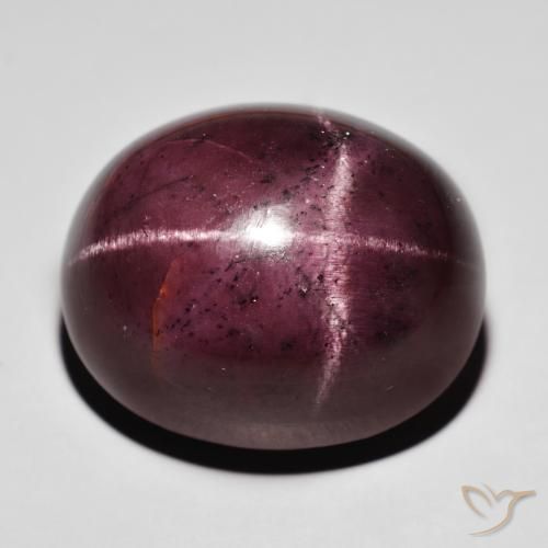 88.20ct Natural Vermelho escuro Granada Estrela, oval, Opaco