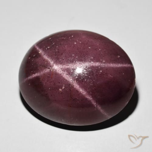 Granada Estrela vermelho mogno Natural 64.50ct, oval, Opaco