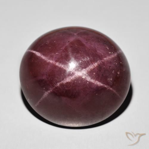 77.87ct Natural vermelho mogno Granada Estrela, oval, Opaco