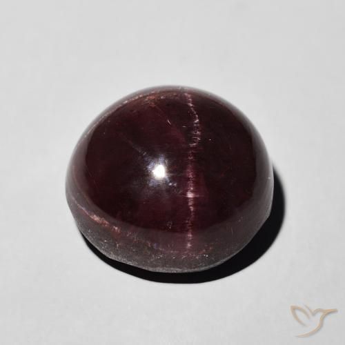 Granada Estrela vermelho mogno Natural 11.67ct, Redondo, Opaco