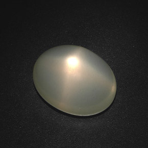 Pedra da lua estrela verde natural 13,21ct, transparente, transparente/translúcido