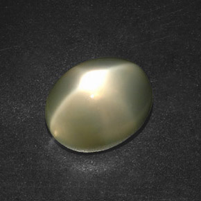 Pedra da lua estrela creme natural 12,94ct, transparente, transparente/translúcido