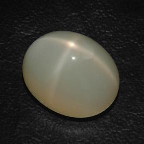 Pedra da lua estrela verde natural 20,76ct, transparente, transparente/translúcido