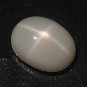 Pedra da lua estrela branco natural 17,21ct, transparente, transparente/translúcido