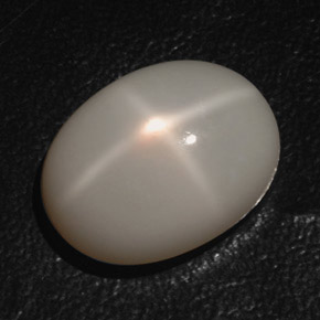 Pedra da lua estrela branco natural 17,21ct, transparente, transparente/translúcido