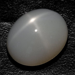Pedra da lua estrela cinza natural 23,33ct, transparente, transparente/translúcido