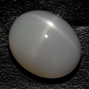 Pedra da lua estrela cinza natural 23,33ct, transparente, transparente/translúcido