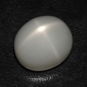 Pedra da lua estrela cinza natural 14,53ct, transparente, transparente/translúcido