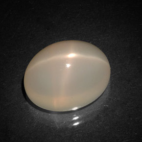 Pedra da lua estrela laranja natural 8,79ct, transparente, transparente/translúcido