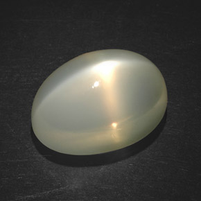 Pedra da lua estrela laranja natural 7,49ct, transparente, transparente/translúcido