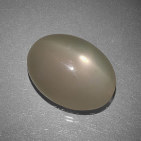 Pedra da lua estrela cinza natural 21,17ct, transparente, transparente/translúcido