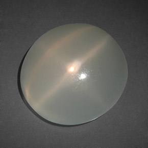 Pedra da lua estrela branco natural 10,62ct, transparente, transparente/translúcido