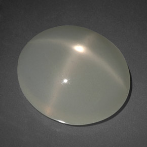 Pedra da lua estrela branco natural 12,14ct, transparente, transparente/translúcido