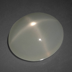 Pedra da lua estrela branco natural 12,14ct, transparente, transparente/translúcido