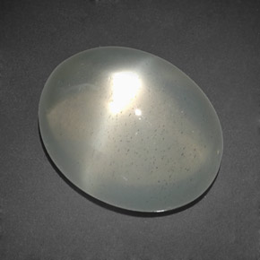 Pedra da lua estrela branco natural 11,92ct, transparente, transparente/translúcido