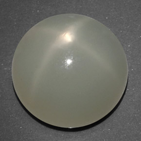 Pedra da lua estrela branco natural 14,02ct, transparente, transparente/translúcido