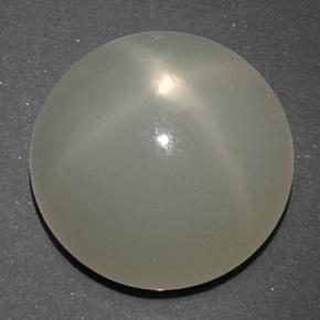 Pedra da lua estrela branco natural 14,02ct, transparente, transparente/translúcido