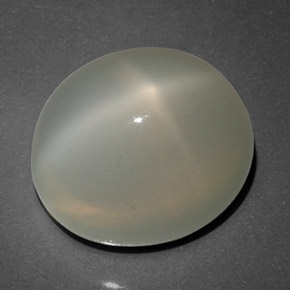 Pedra da lua estrela branco natural 16,14ct, transparente, transparente/translúcido