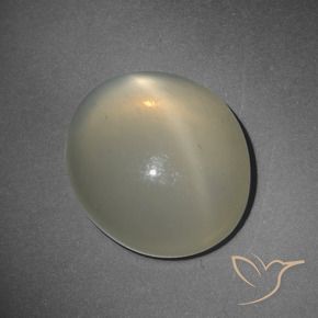 Pedra da Lua Estrela Luz amarela Natural 10.38ct, oval, Translúcido
