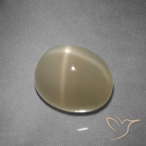 Pedra da Lua Estrela Laranja médio-escuro Natural 5.32ct, oval, Translúcido