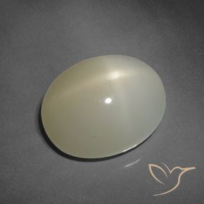 Pedra da Lua Estrela Marrom Terroso Natural 7.80ct, oval, Translúcido