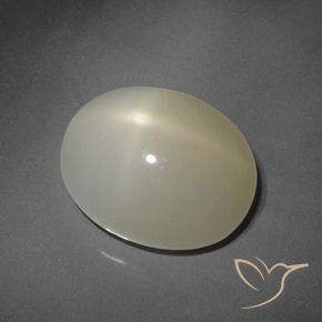 Pedra da Lua Estrela Marrom Terroso Natural 7.80ct, oval, Translúcido