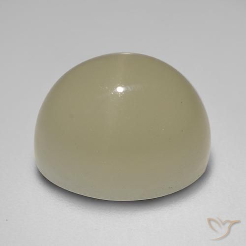 Pedra da Lua Estrela Café Marrom Claro Natural 7.26ct, oval, Translúcido