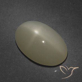 Pedra da Lua Estrela Café Marrom Claro Natural 7.66ct, oval, Translúcido