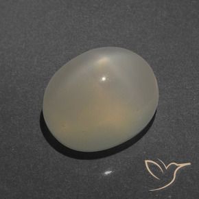 Pedra da Lua Estrela Marrom Terroso Natural 4.49ct, oval, Translúcido