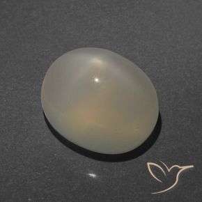 Pedra da Lua Estrela Marrom Terroso Natural 4.49ct, oval, Translúcido