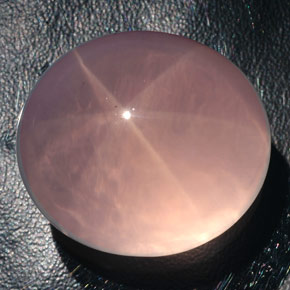 Quartzo rosa estrela rosa natural 182,80ct, transparente, transparente/translúcido