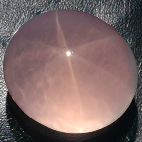Quartzo rosa estrela rosa natural 182,80ct, transparente, transparente/translúcido