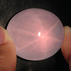 Quartzo rosa estrela rosa natural 167,45ct, transparente, transparente/translúcido