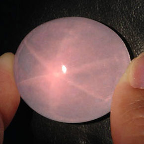 Quartzo rosa estrela rosa natural 167,45ct, transparente, transparente/translúcido
