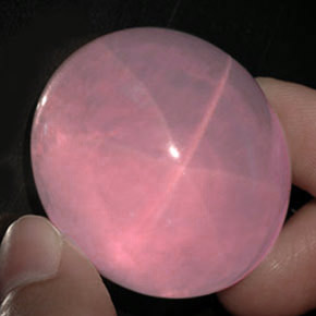 Quartzo Rosa Estrelado Rosa Natural 263.85ct, Transparente, Transparente/Translúcido