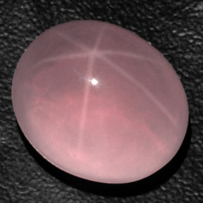 Quartzo Rosa Estrelado Rosa Natural 31.28ct, Transparente, Transparente/Translúcido