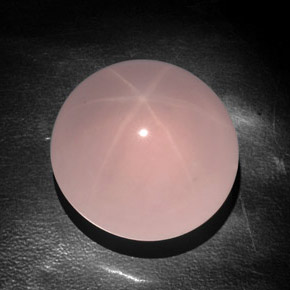 Quartzo rosa estrela rosa natural 138,05ct, transparente, transparente/translúcido