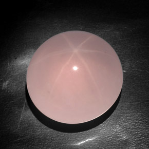 Quartzo rosa estrela rosa natural 138,05ct, transparente, transparente/translúcido