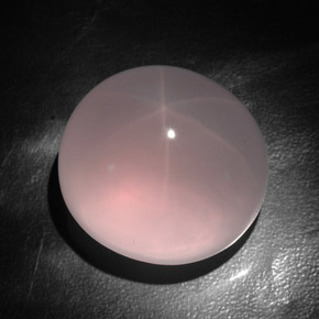 Quartzo rosa estrela rosa natural 147,25ct, transparente, transparente/translúcido