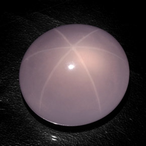 Quartzo rosa estrela rosa natural 133,15ct, transparente, transparente/translúcido