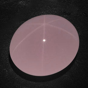 Quartzo rosa estrela rosa natural 132,70ct, transparente, transparente/translúcido