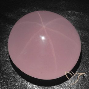 Quartzo Rosa Estrelado rosa rosa Natural 382.95ct, oval, Transparente/Translúcido