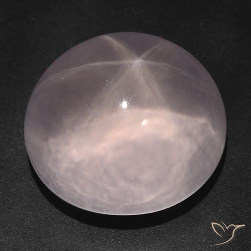 73.83ct Natural Coral Rosa Quartzo Rosa Estrelado, oval, Transparente